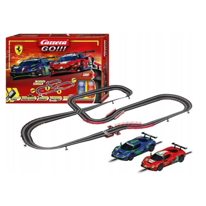 Carrera GO!!! Autodráha  Ferrari Power Racing