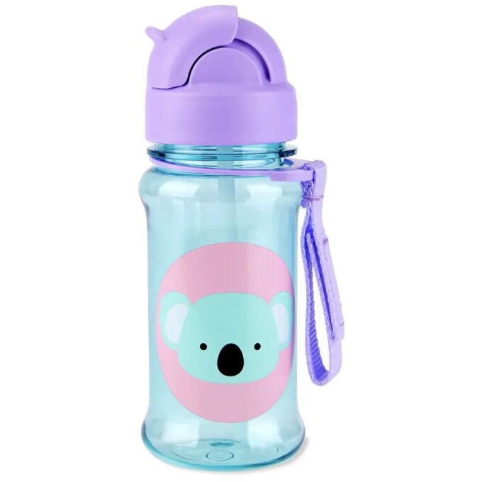 Fľaša so slamkou – Koala 355 ml