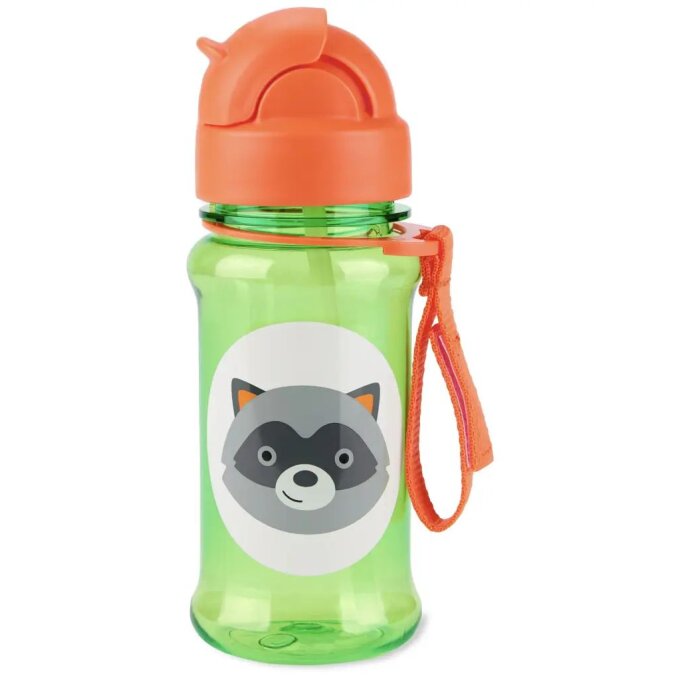 Fľaša so slamkou – Medvedík čistotný 355 ml