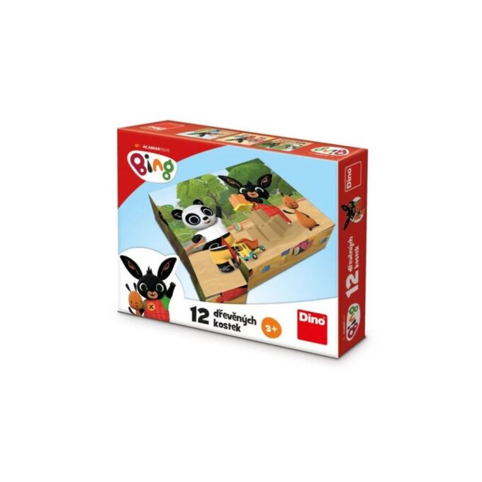 Bing – Drevené kocky 12 ks