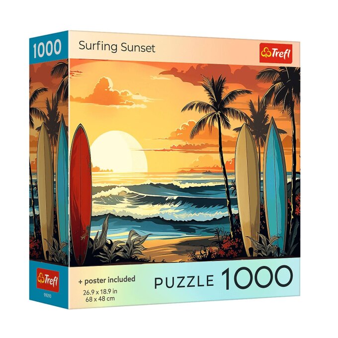 Puzzle 1000 – Surfovanie