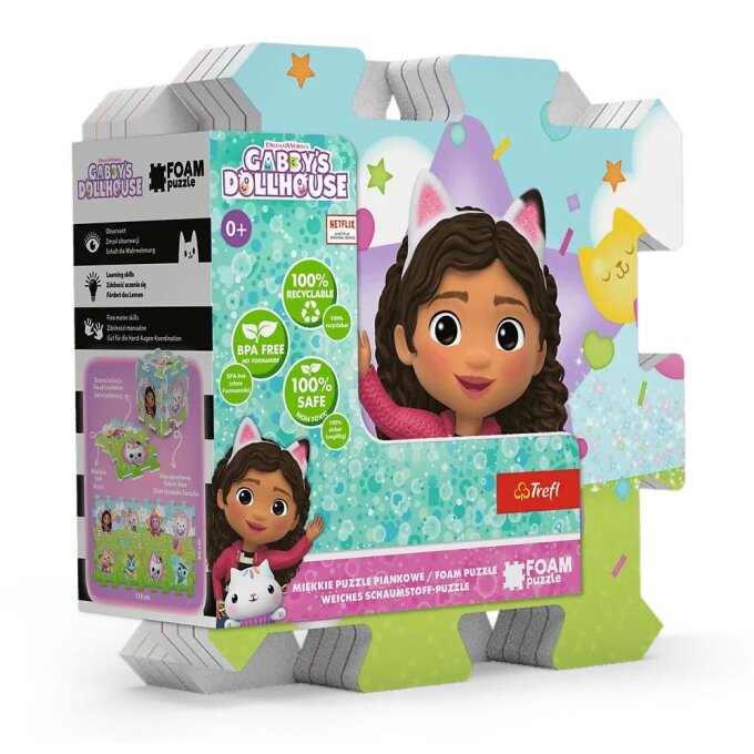 Penové puzzle - Gabby's Dollhouse