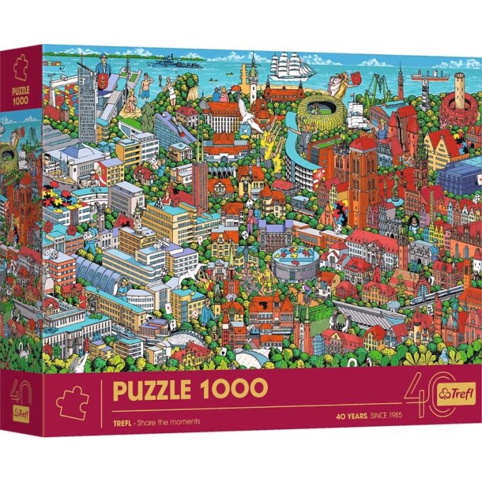 Puzzle 1000 – Trojmestie