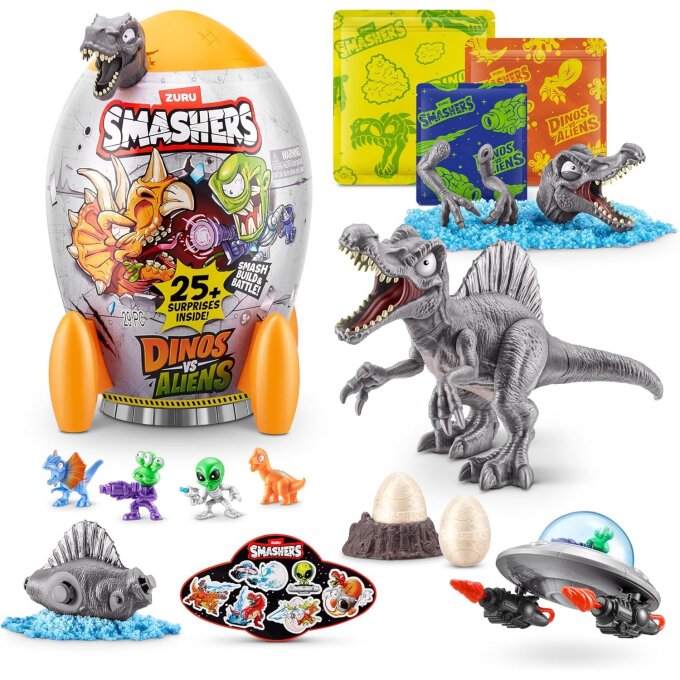 Smashers – Dino vs. Alien Sivý Dino
