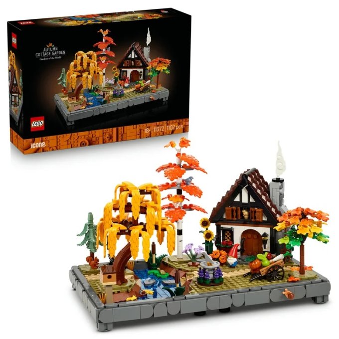 11372 Lego Icons – Chata a jesenná záhrada