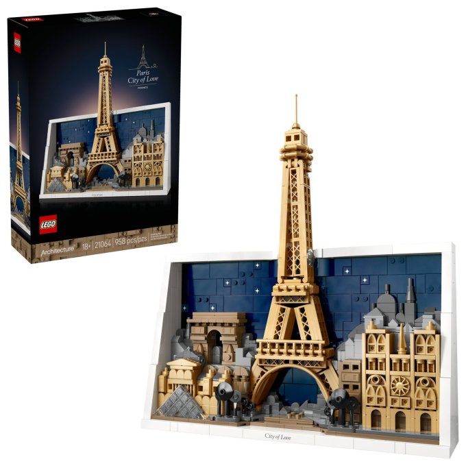 21064 Lego Architecture – Paríž – mesto lásky
