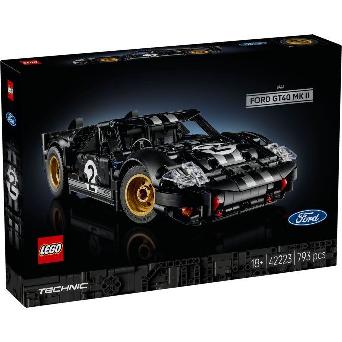 42223 Lego Technic – Pretekárske auto 1966 Ford GT40 MKII