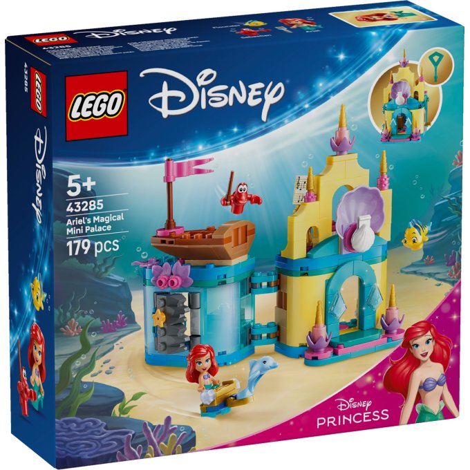 43285 Lego Disney – Ariel a jej kúzelný miniatúrny palác