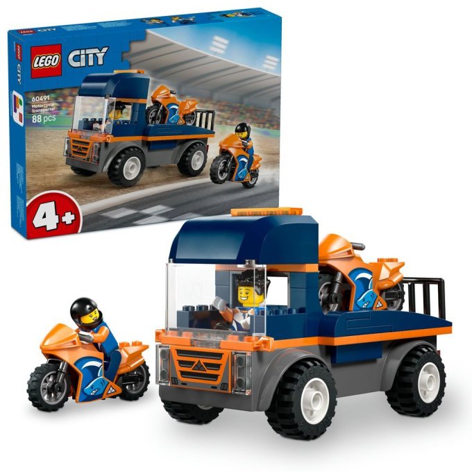 60491 Lego City - Kamión na prepravu motoriek