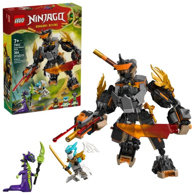 71854 Lego Ninjago - Coleov expedičný robot a dračí Zane