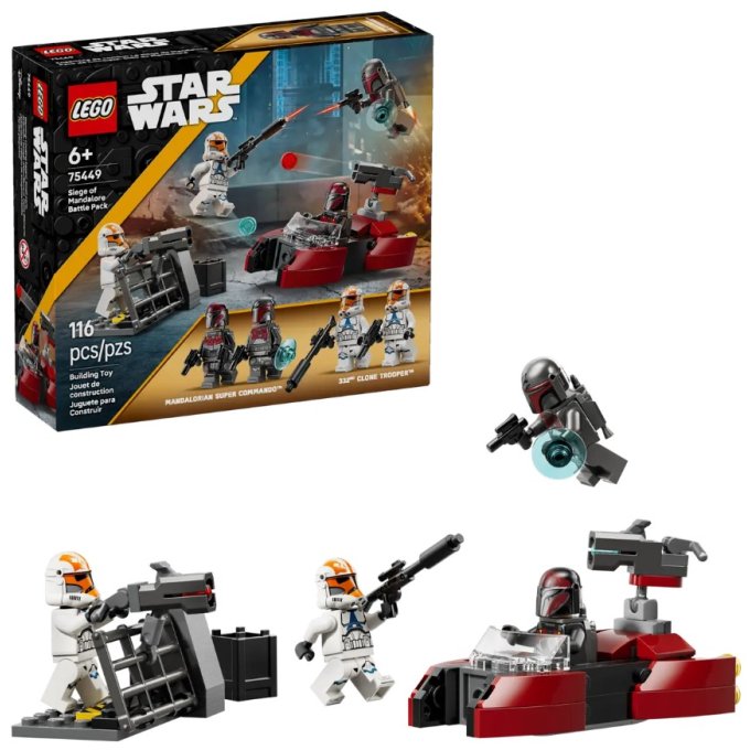 75449 Lego Star Wars - Bojový balíček obliehania Mandalore