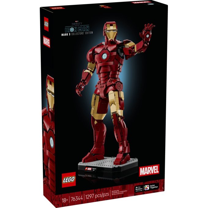 76344 Lego Marvel – Iron Man Mark 3: zberateľská edícia