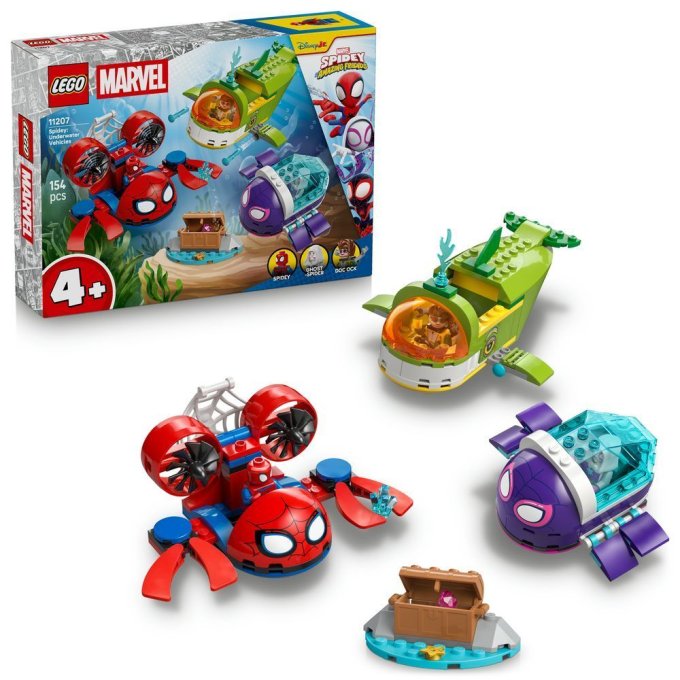 11207 Lego Marvel – Spidey: Podmorské vozidlá