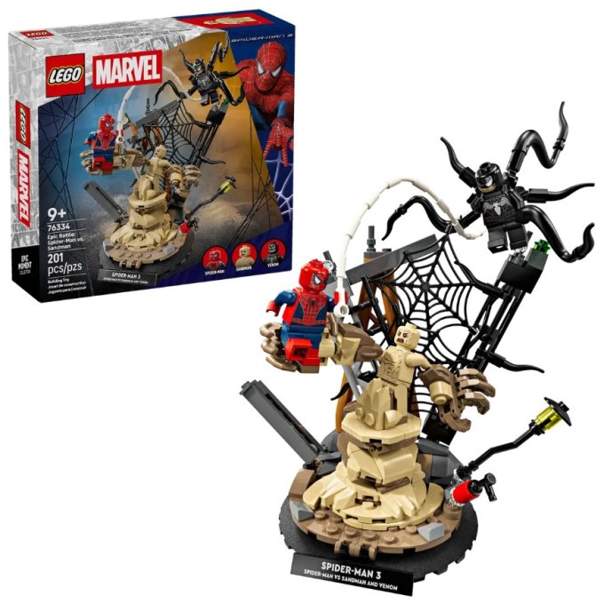 76334 Lego Marvel - Epický súboj: Spider-Man vs. Sandman