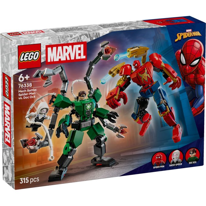 76338 Lego Marvel – Bitka robotov: Spider-Man vs. Doc Ock