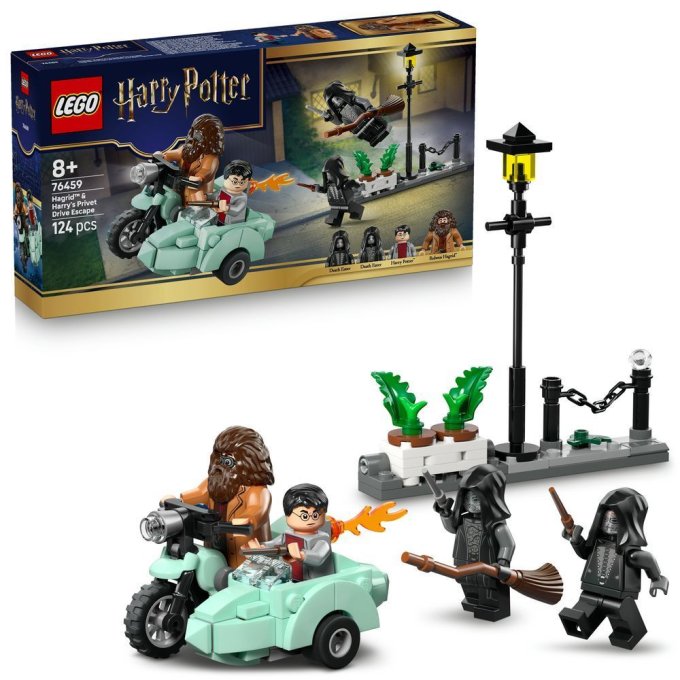 76459 Lego Harry Potter – Hagrid a Harryho útek z Privátnej cesty