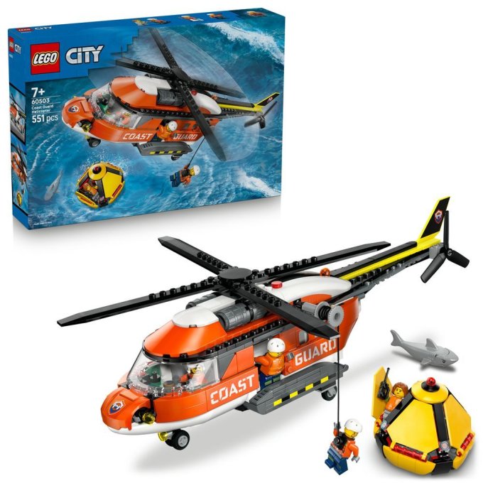 60503 Lego City – Helikoptéra pobrežnej hliadky