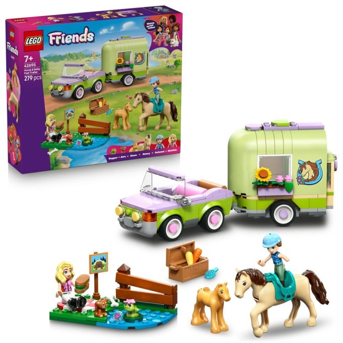 42695 Lego Friends – Príves s koňom a žriebätkom
