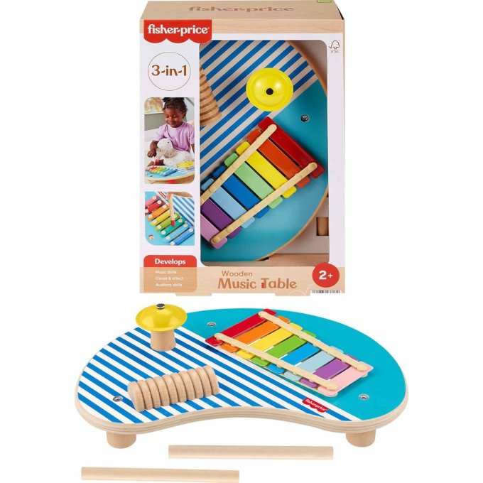 Fisher-Price – Hudobný stôl