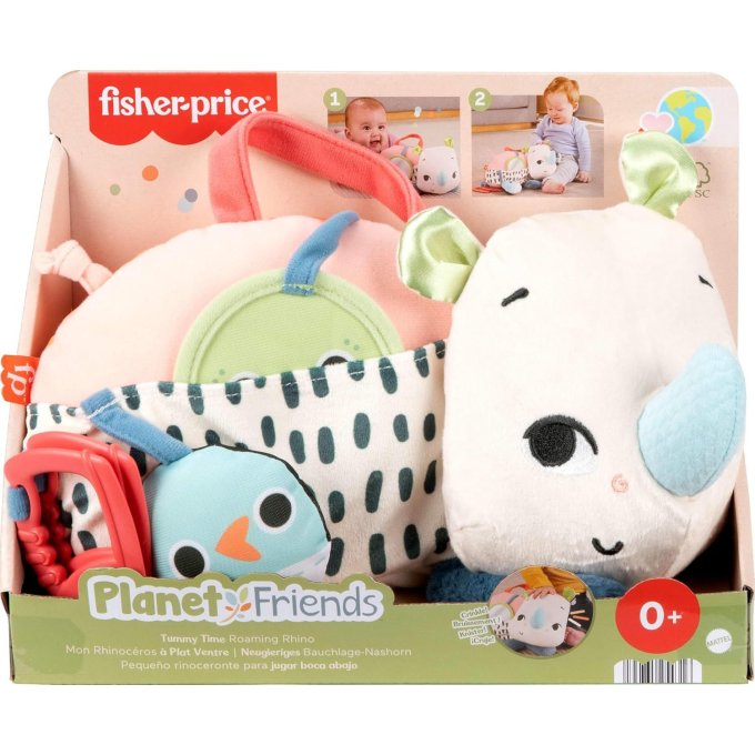 Fisher-Price – Vankúš nosorožec