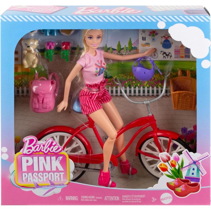Barbie – Bábika s bicyklom