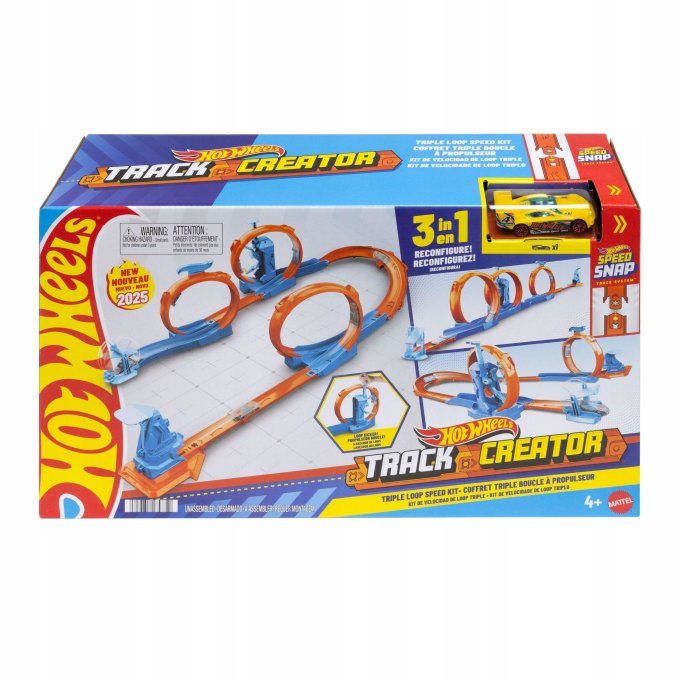 Hot Wheels – Dráha s tromi slučkami