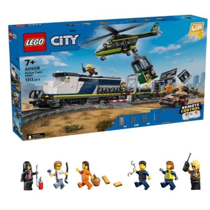 60508 Lego City – Lúpež v policajnom vlaku
