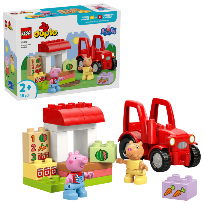10468 Lego Duplo - Traktor a trh