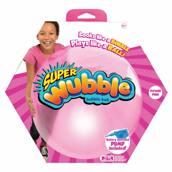 Lopta nafukovacia - Super Wubble Ružová