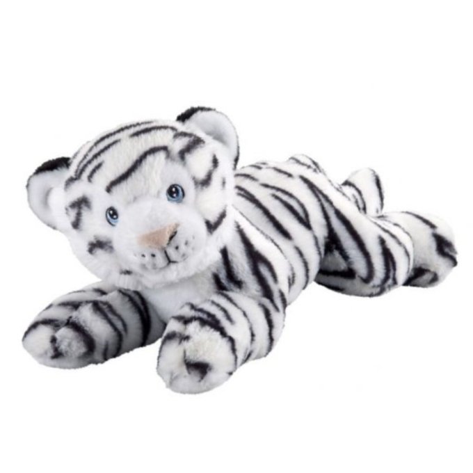 Plyšový biely tiger 33 cm