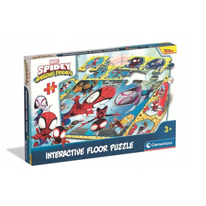 Spidey - Interaktívne podlahové puzzle s interaktívnym perom
