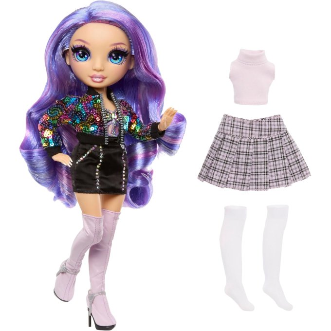 Rainbow High Style Icons – Bábika Violet Willow