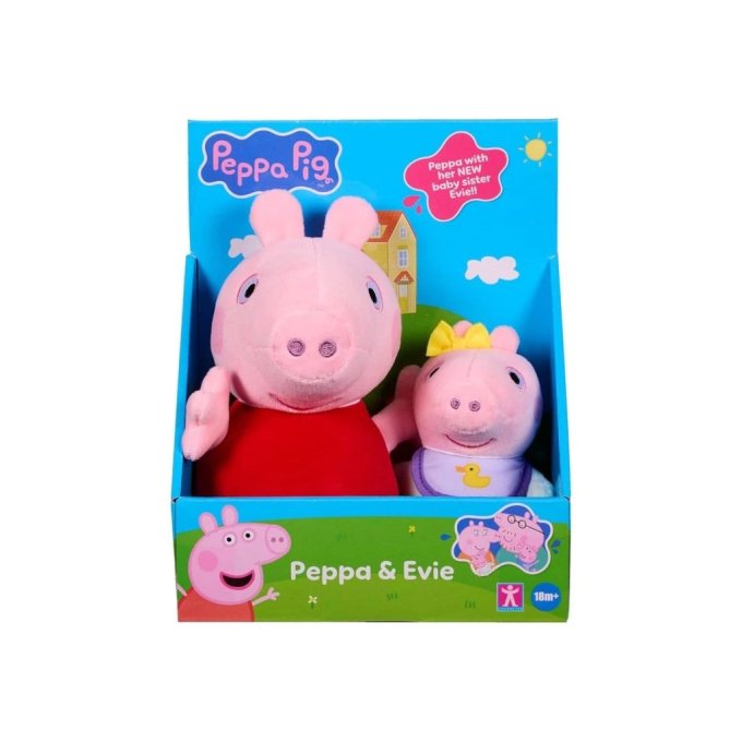 Peppa Pig - Plyšové postavičky