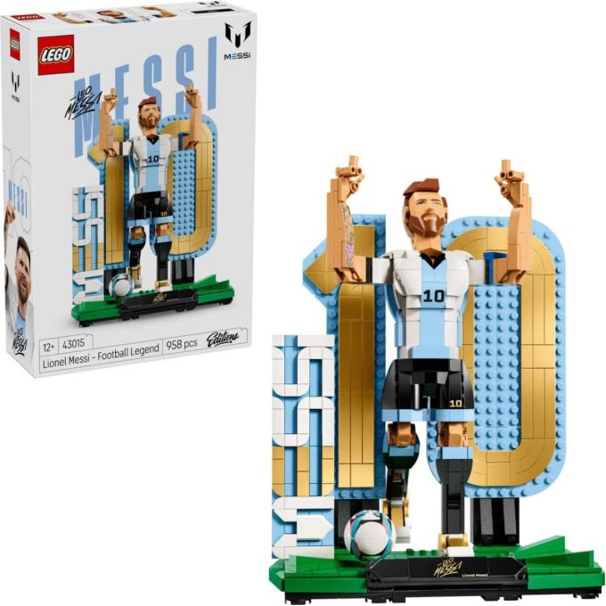 43015 Lego Editions -  Lionel Messi – Futbalová legenda