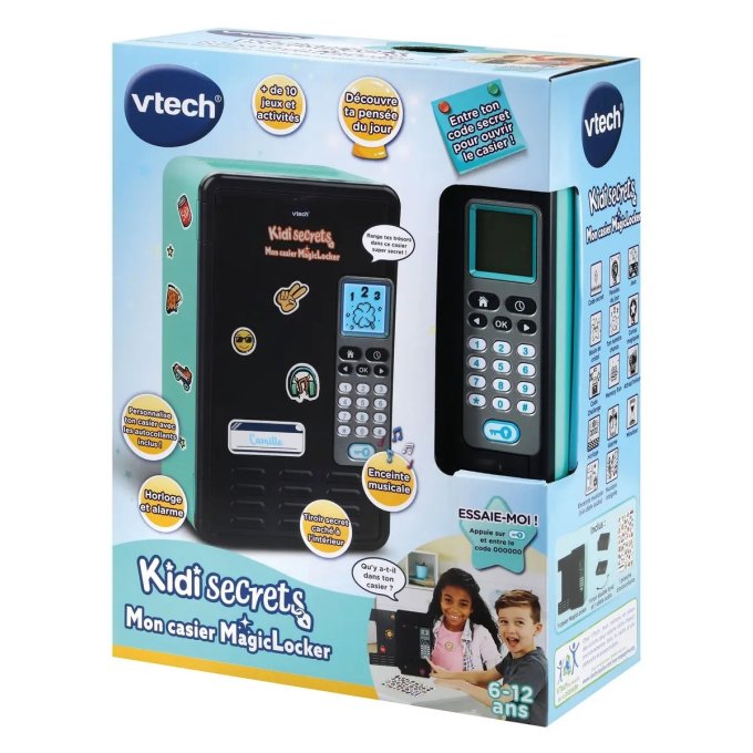 VTech - Super tajný maxi trezor- čierny