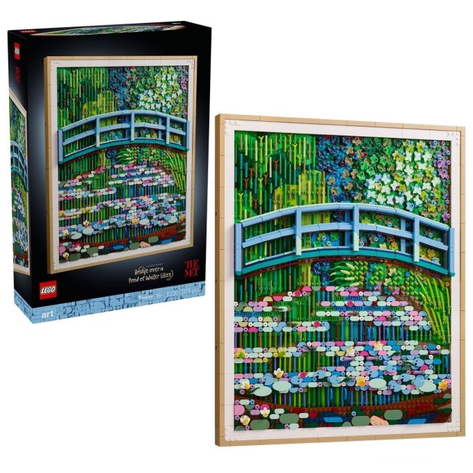 31220 Lego Art - Claude Monet - Most nad jazierkom s leknami