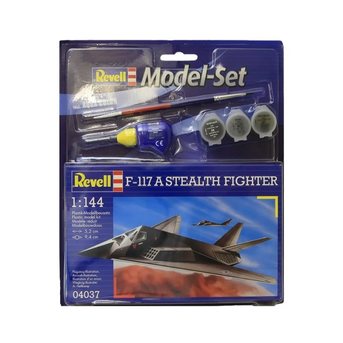 Revell - Lietadlo 64037 F-117 STEALTH FIGHTER (1:144)