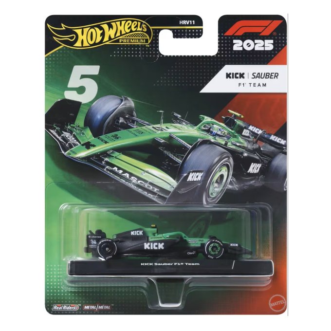 Hot Wheels Premium - KICK Sauber F1 Team