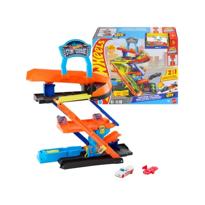 Hot Wheels - Kaskadérska garáž