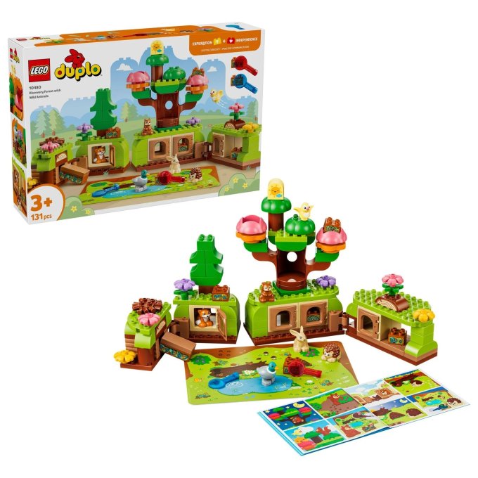 10480 Lego Duplo - Les plný objavov s divokými zvieratkami