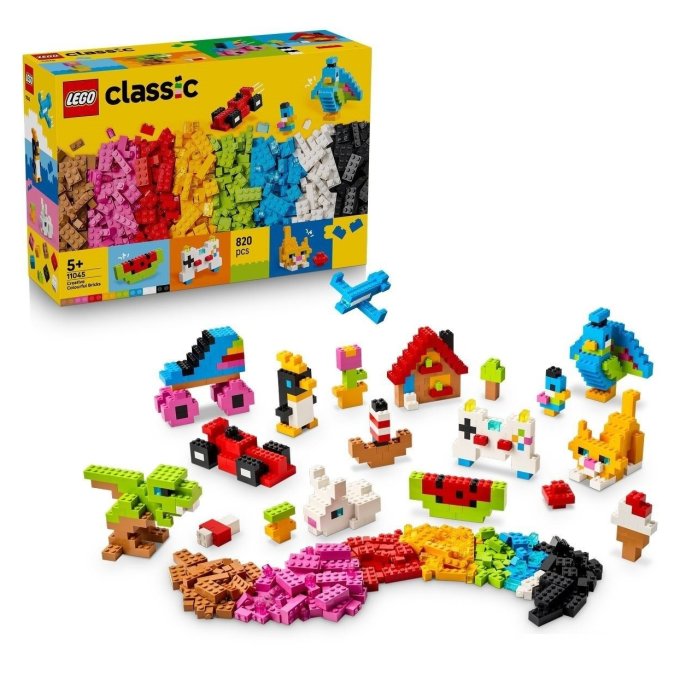 11045 Lego Classic - Kreatívne pestrofarebné kocky