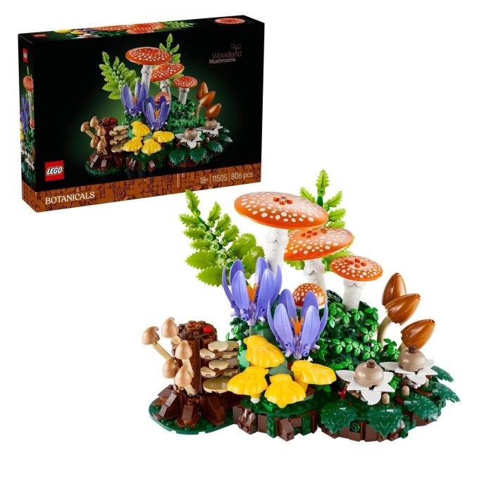 11505 Lego Botanicals - Lesné huby