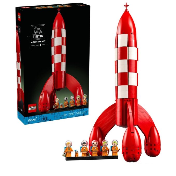 21367 Lego Ideas - Tintin a raketa na Mesiac