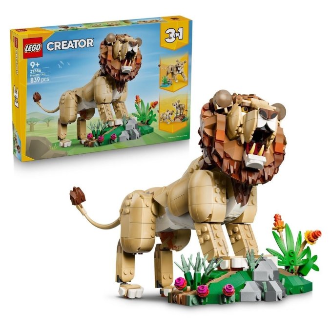 31386 Lego Creator - Divoké zvieratá: Majestátny lev
