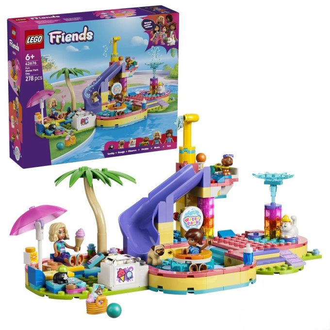 42676 Lego Friends - Zábavný deň v aquaparku