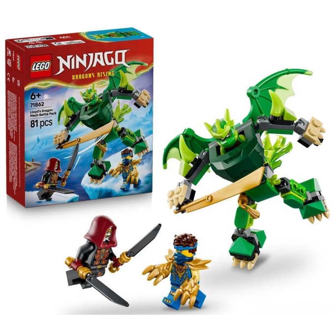 71862 Lego Ninjago – Bojový balíček: Lloydov dračí oblek