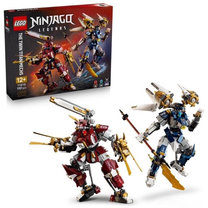 71870 Lego Ninjago - Dvojica titánskych robotov