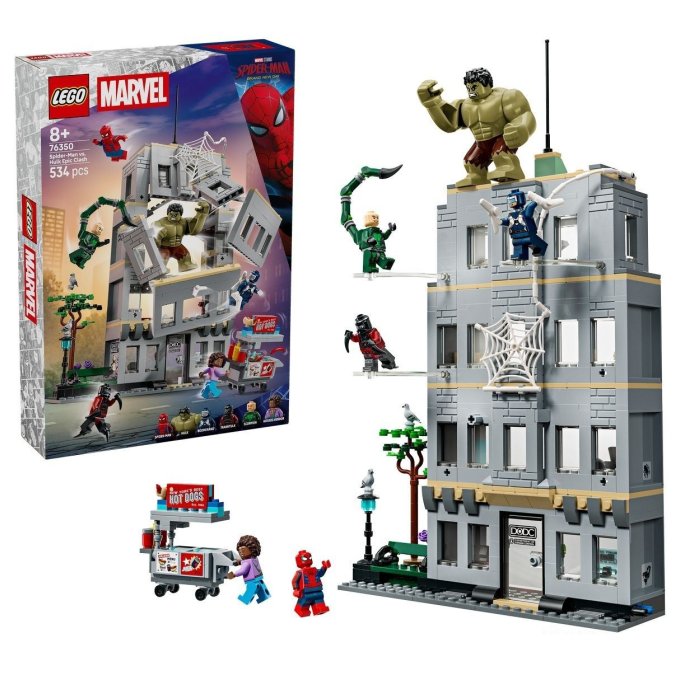 76350 Lego Marvel - Epický súboj: Spider-Man vs. Hulk