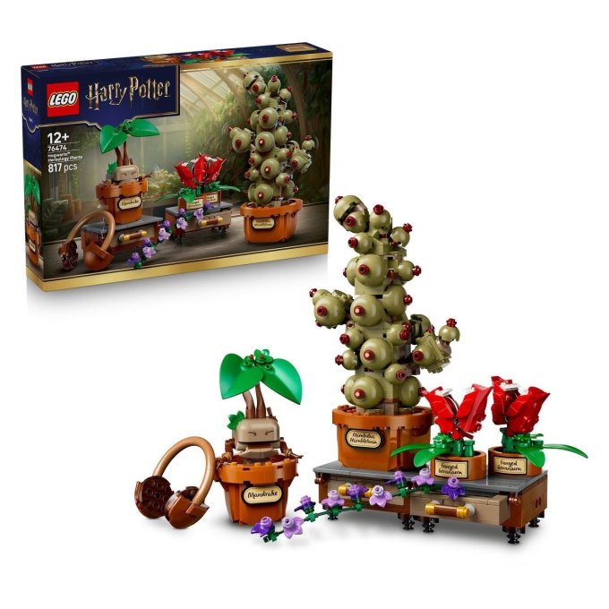 76474 Lego Harry Potter - Rokfort: Rastliny z herbológie