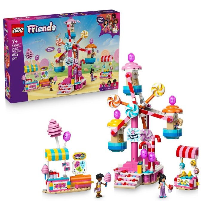 42700 Lego Friends - Kolotoč s cukrovinkami a mafinmi